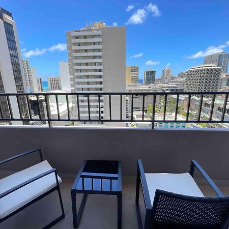 Appartement 1508- Heart Of Waikiki With Kitchen-Free Parking-King Bed-Corner Unit à Honolulu Extérieur photo